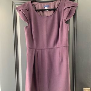 Purple J Crew Work Dress